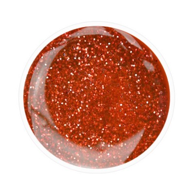 Amélie Farbgel Glitter classic red 5ml *15