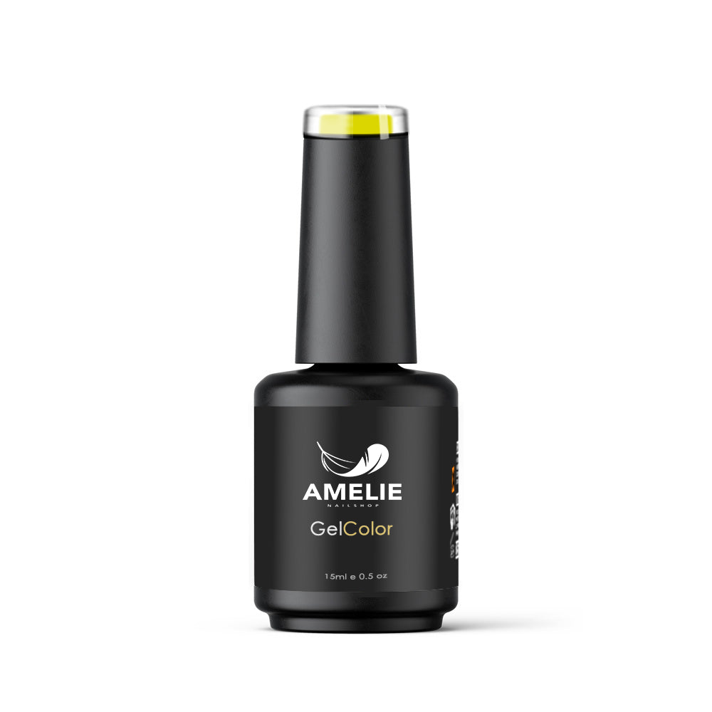Amelie Nailshop UV-Nagellack sommerliche Farbe Gelb 15ml 