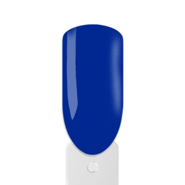 Blaue Nägel im Fullcover Look mit hochglänzendem Finish und moderner Ausstrahlung Amelie Nailshop 15ml 