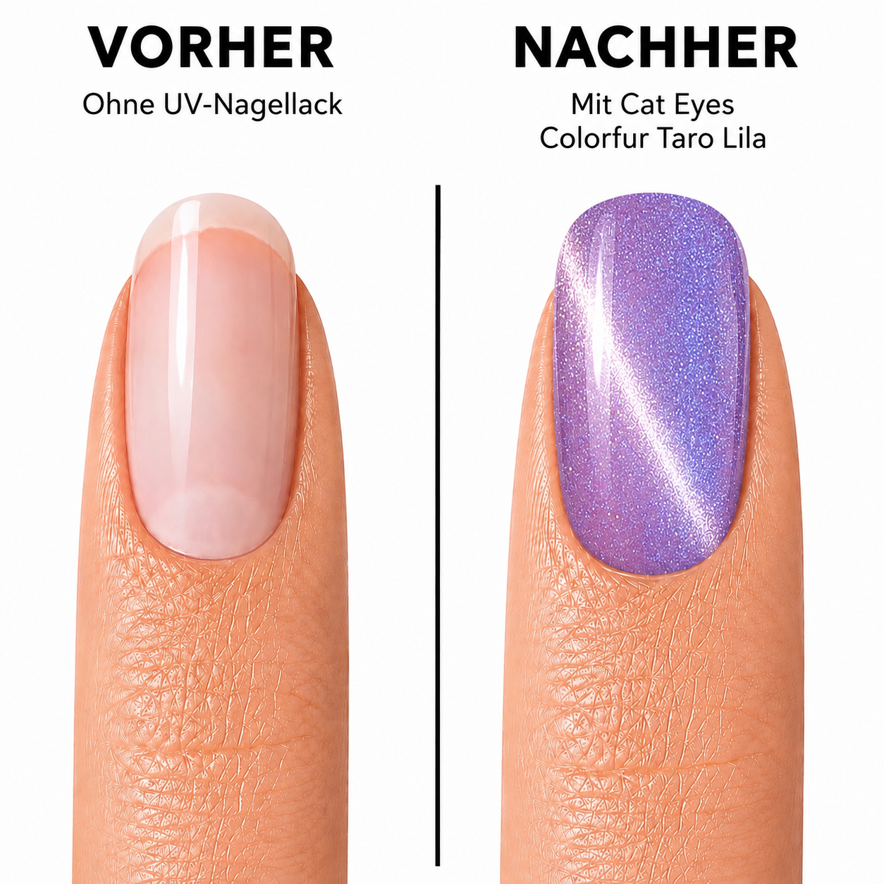 Amelie Nails Cat Eyes Colorfur Taro Lila 20* 10ml