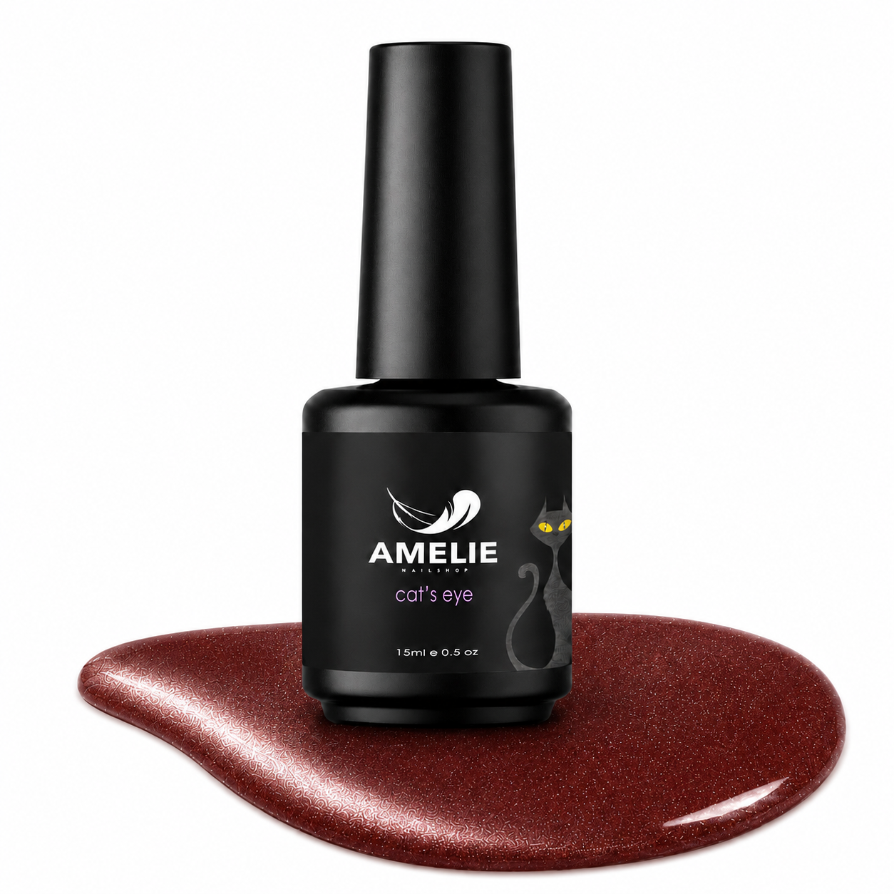 Amelie Nails Cat Eyes Weinrot 04* 15ml
