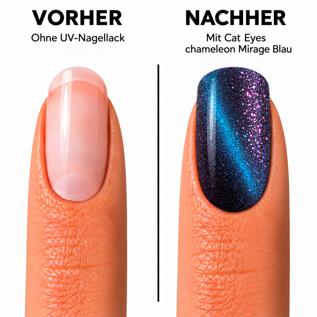 Amelie Nails Cat Eyes Chameleon Mirage Blau 08* 15ml