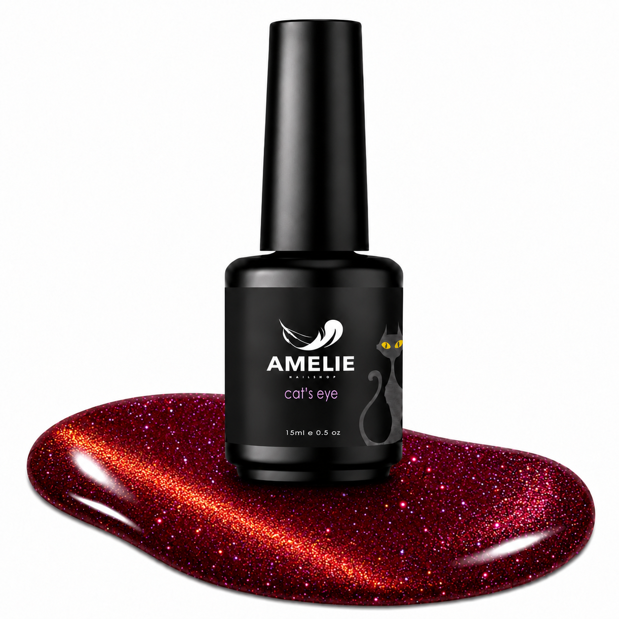 Amelie Nails Cat Eyes Ruby Red 313* 15ml
