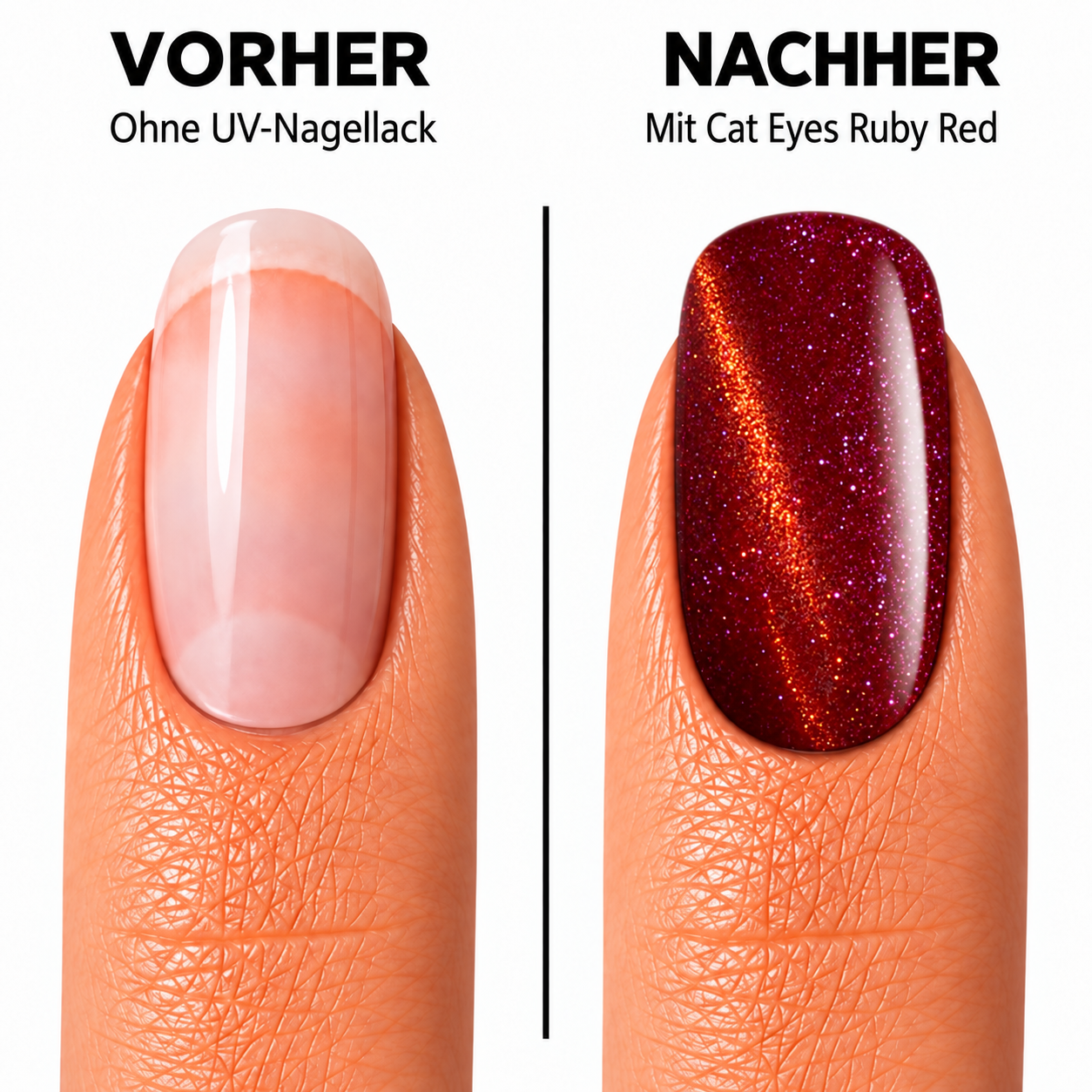 Amelie Nails Cat Eyes Ruby Red 313* 15ml