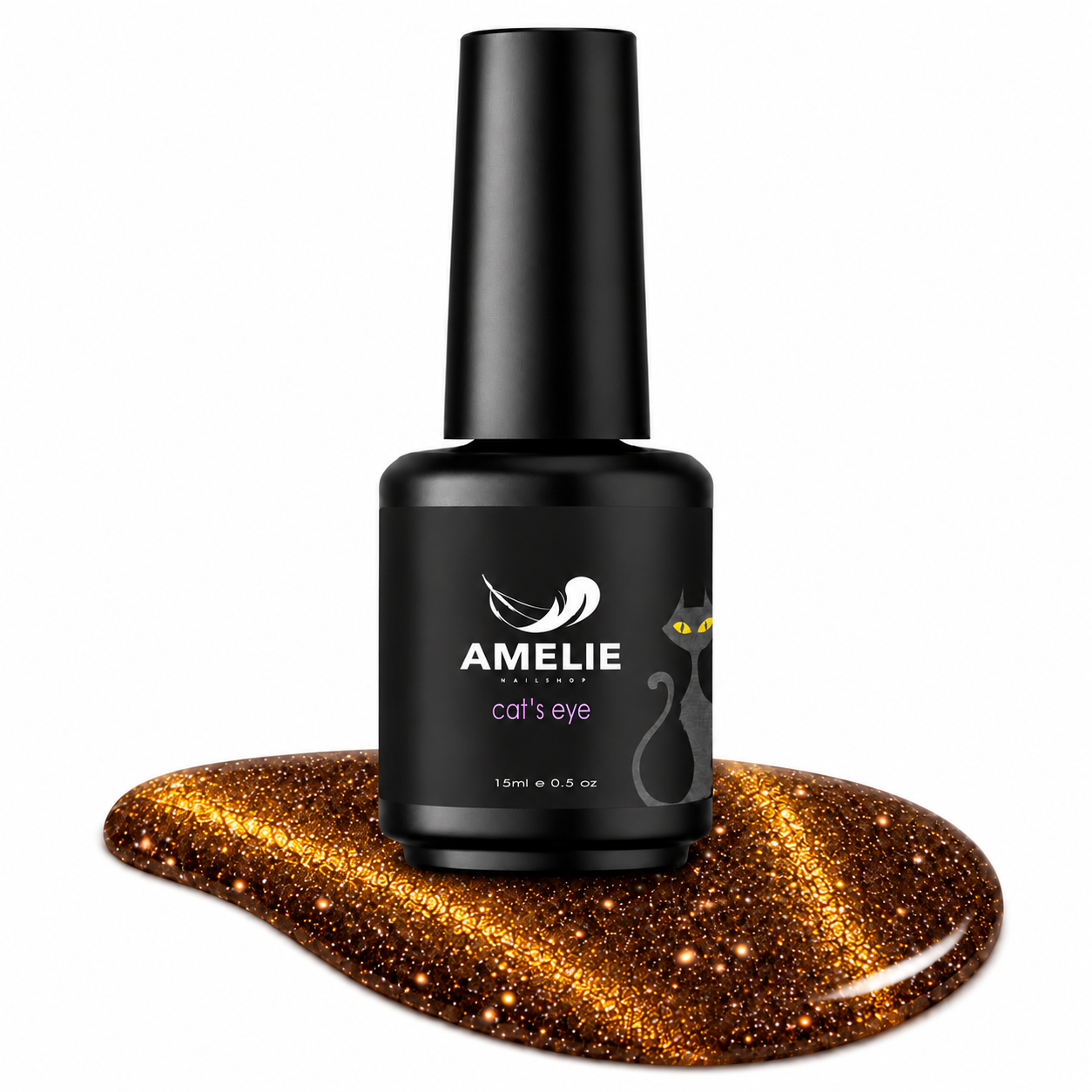 Amelie Nails Cat Eyes Toffee Braun  415* 15ml