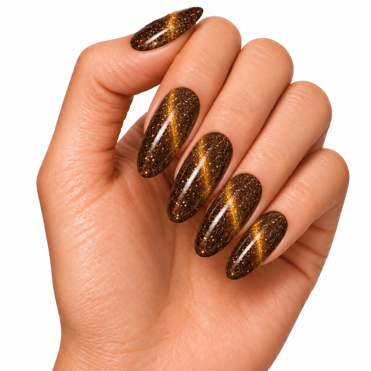 Amelie Nails Cat Eyes Toffee Braun  415* 15ml