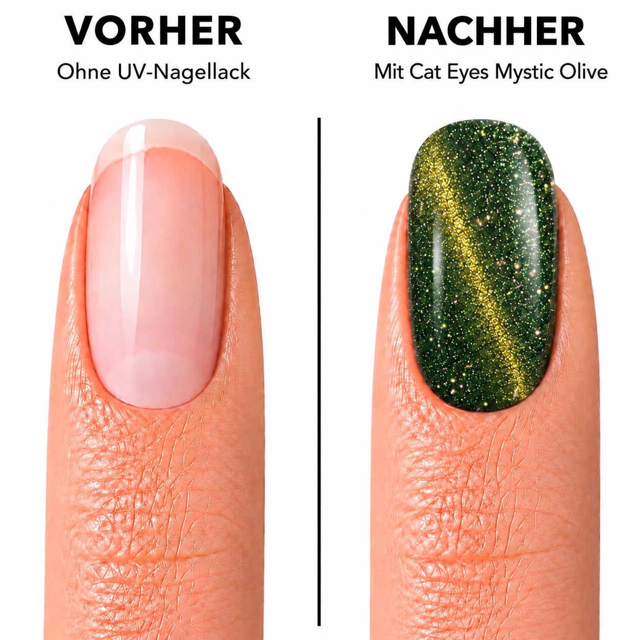 Amelie Nails Cat Eyes Mystic Olive 404* 15ml