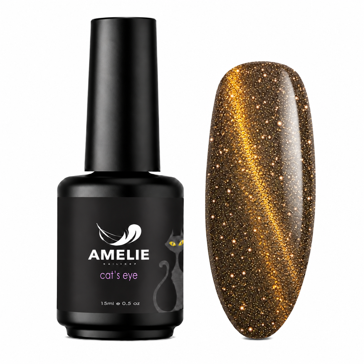 Amelie Nails Cat Eyes Bronze Veil 403* 15ml