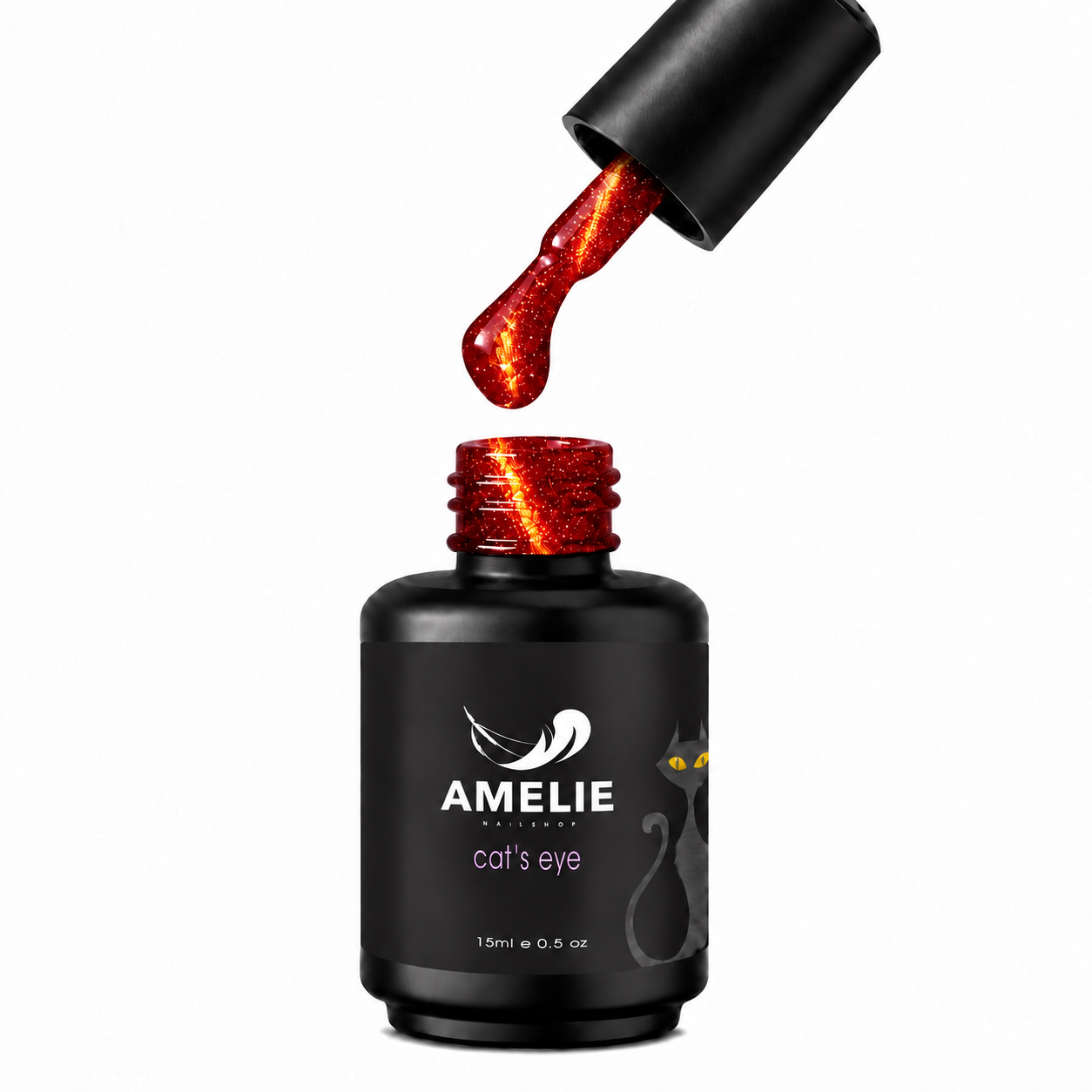 Amelie Nails Cat Eyes Dravide Rot 150* 15ml