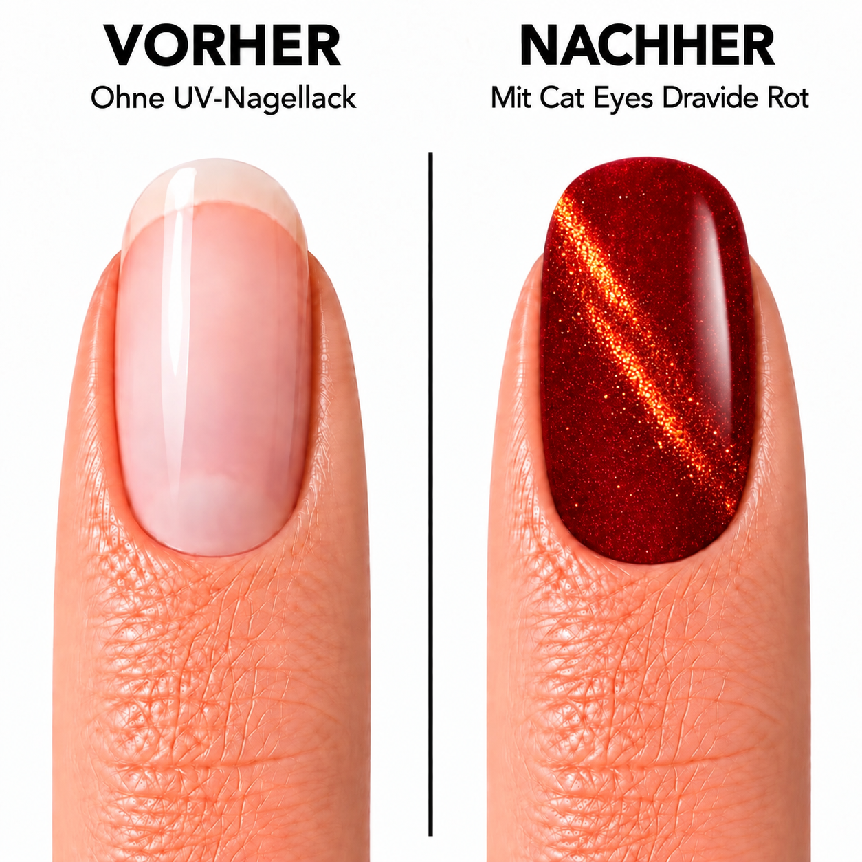 Amelie Nails Cat Eyes Dravide Rot 150* 15ml