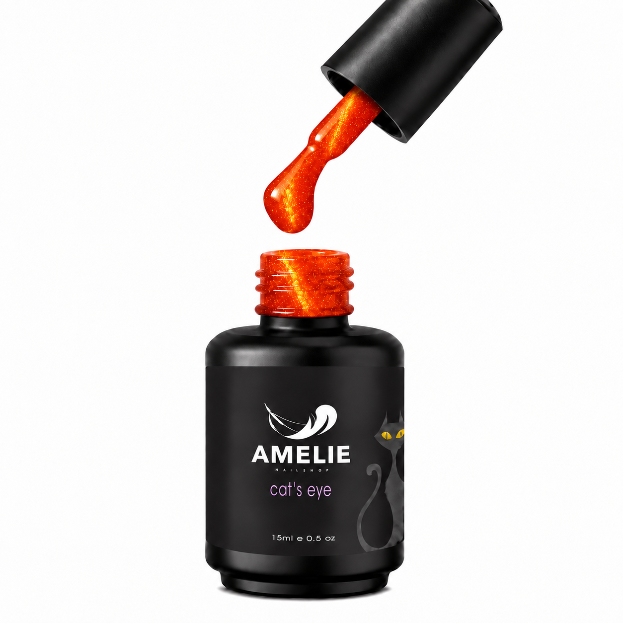 Amelie Nails Cat Eyes Mandora Orange 148* 10ml