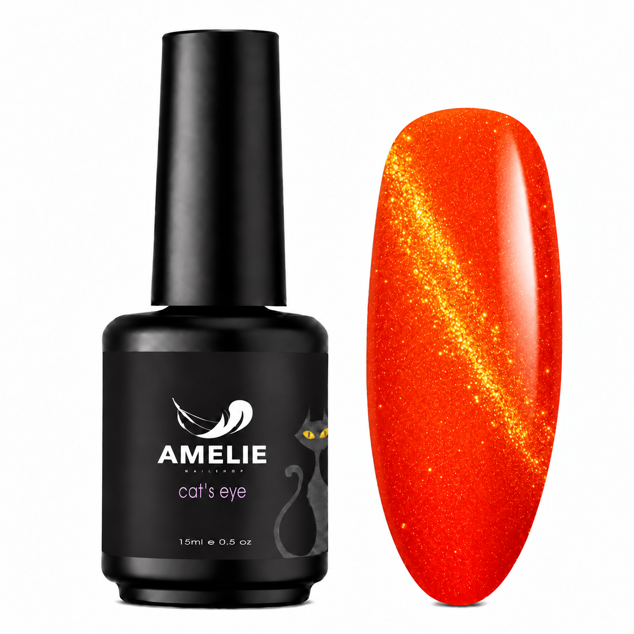 Amelie Nails Cat Eyes Mandora Orange 148* 10ml