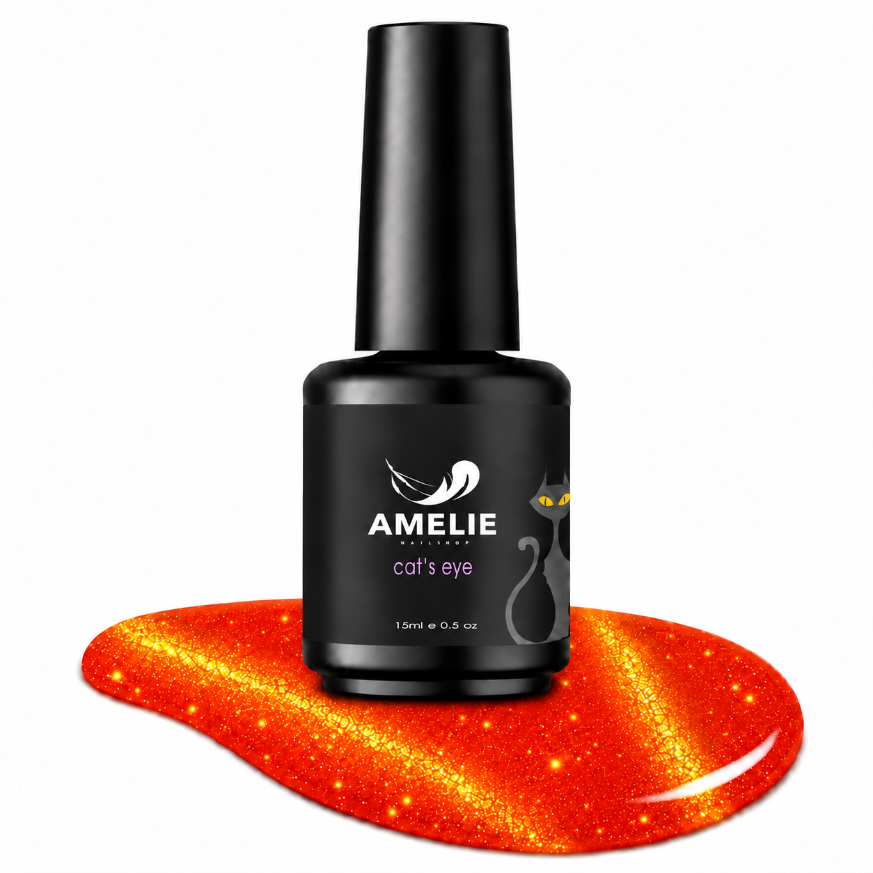 Amelie Nails Cat Eyes Mandora Orange 148* 10ml
