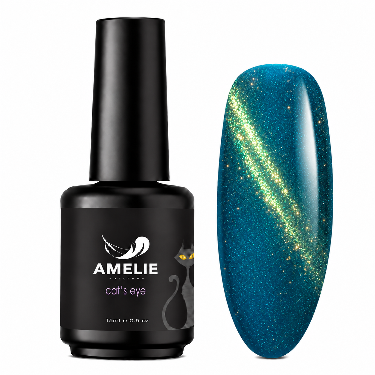 Amelie Nails Cat Eyes Manul Blau 145* 15ml