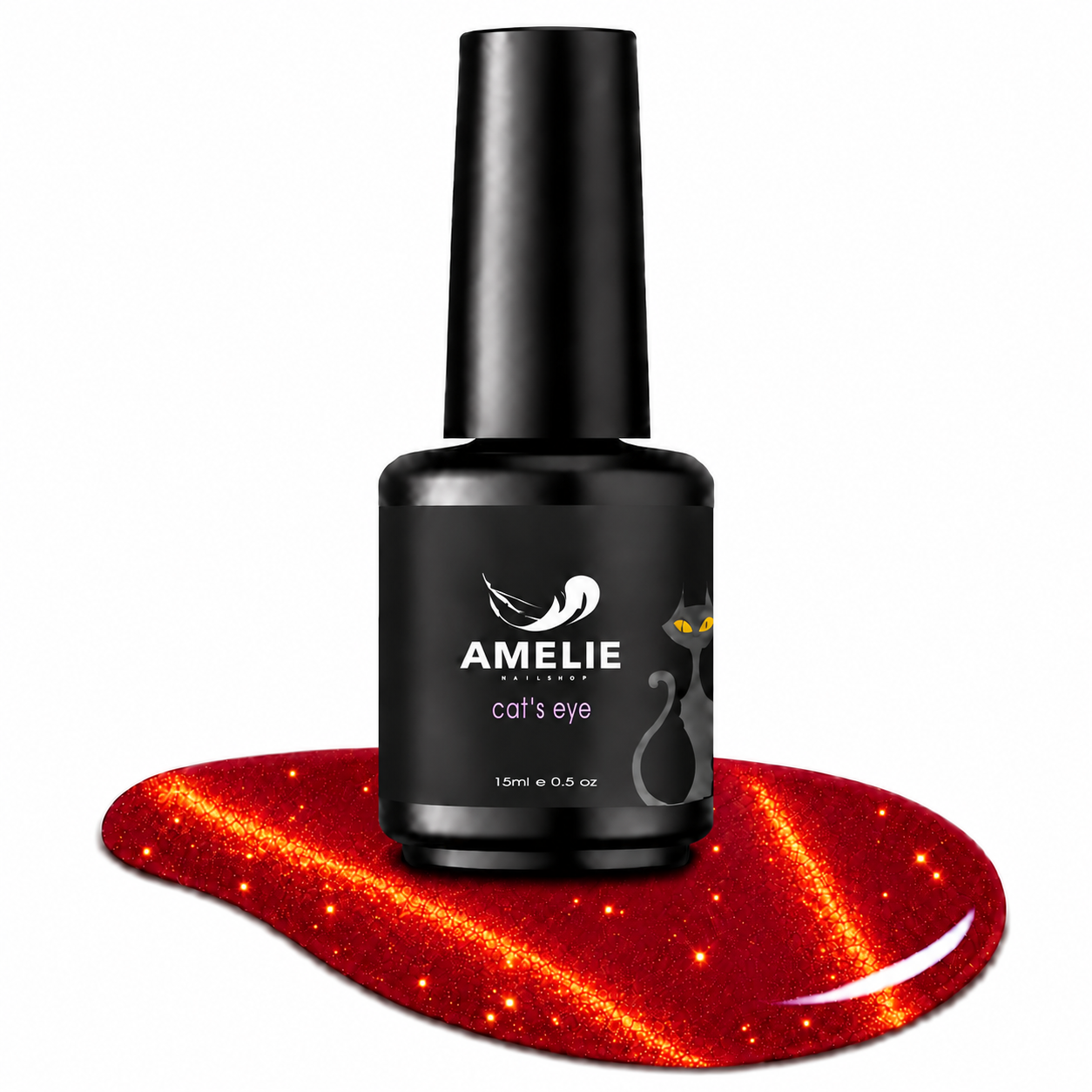 Amelie Nails Cat Eyes Karmina Rot 142* 15ml
