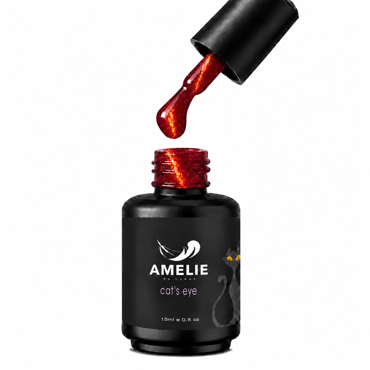 Amelie Nails Cat Eyes Karmina Rot 142* 15ml