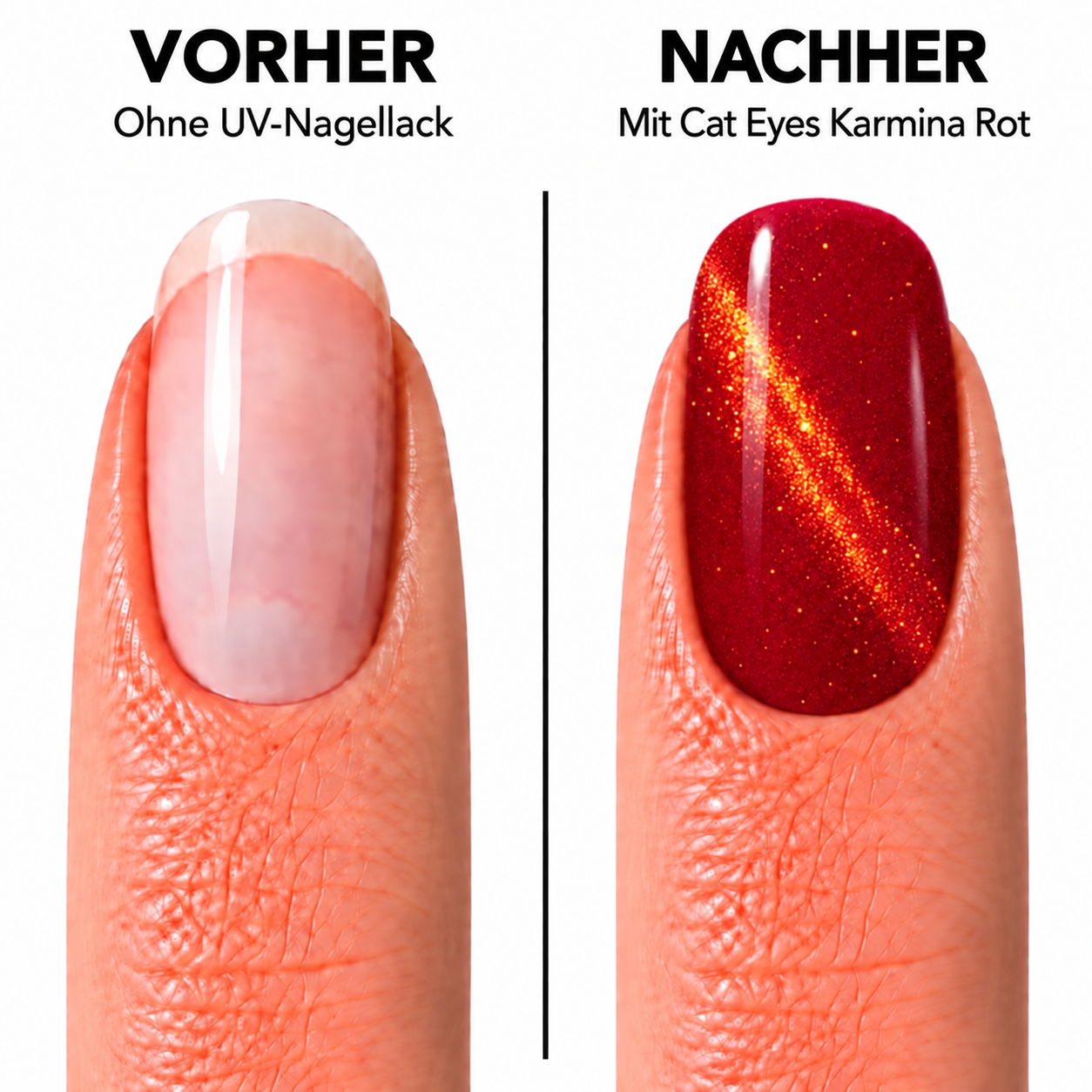 Amelie Nails Cat Eyes Karmina Rot 142* 15ml