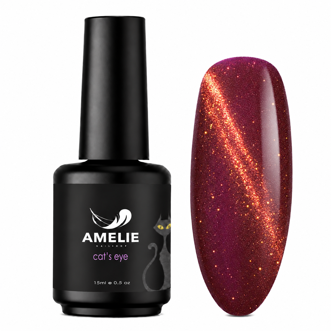 Amelie Nails Cat Eyes Fitano Lila 137* 15ml