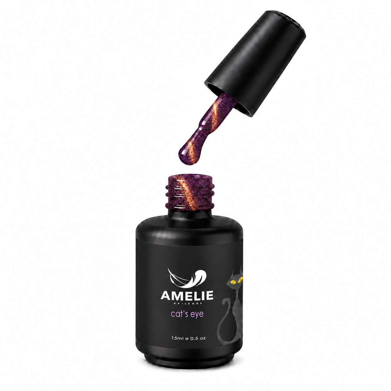 Amelie Nails Cat Eyes Lavena Lila 136* 15ml