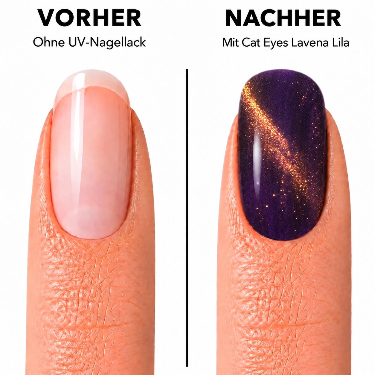 Amelie Nails Cat Eyes Lavena Lila 136* 15ml