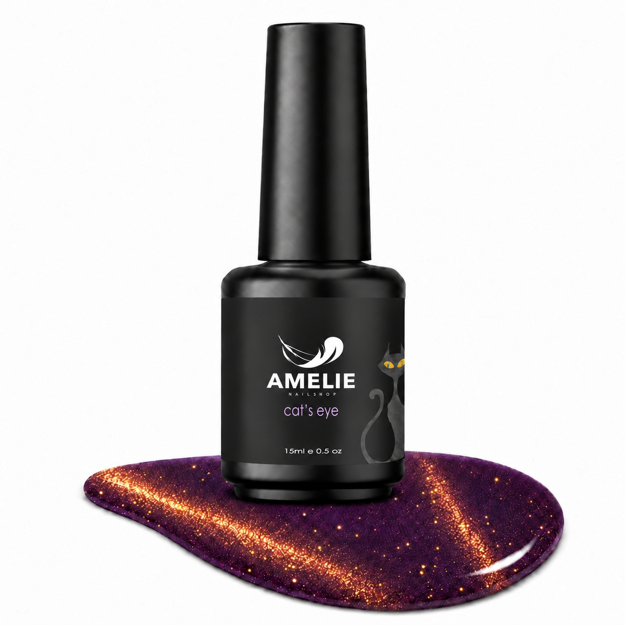 Amelie Nails Cat Eyes Lavena Lila 136* 15ml