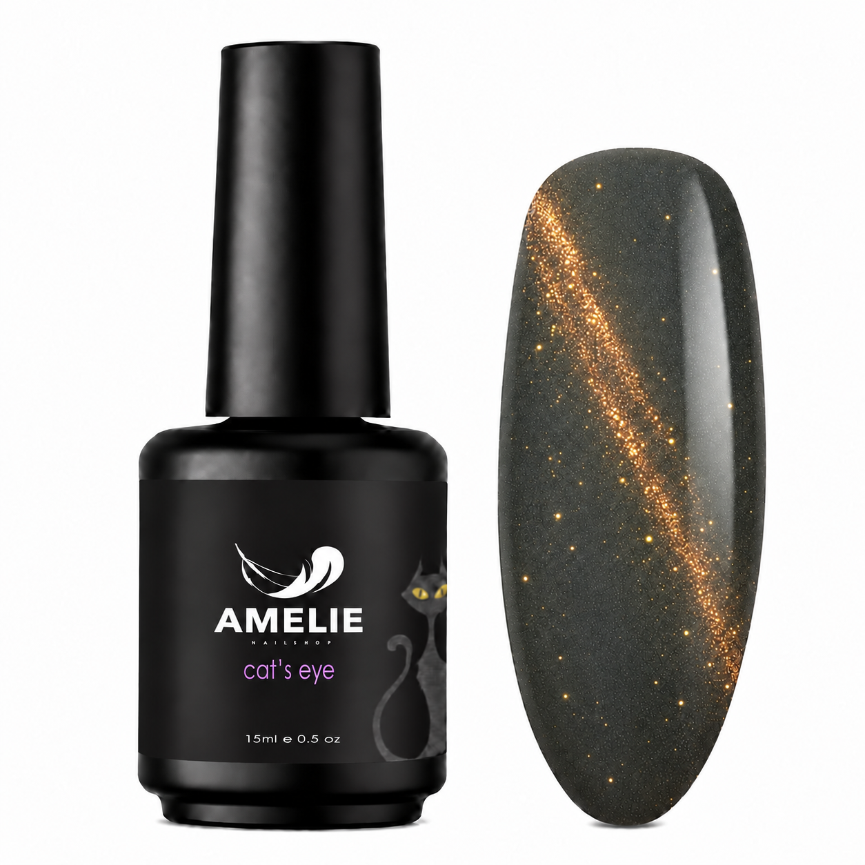 Amelie Nails Cat Eyes Deytona Grau 133* 15ml