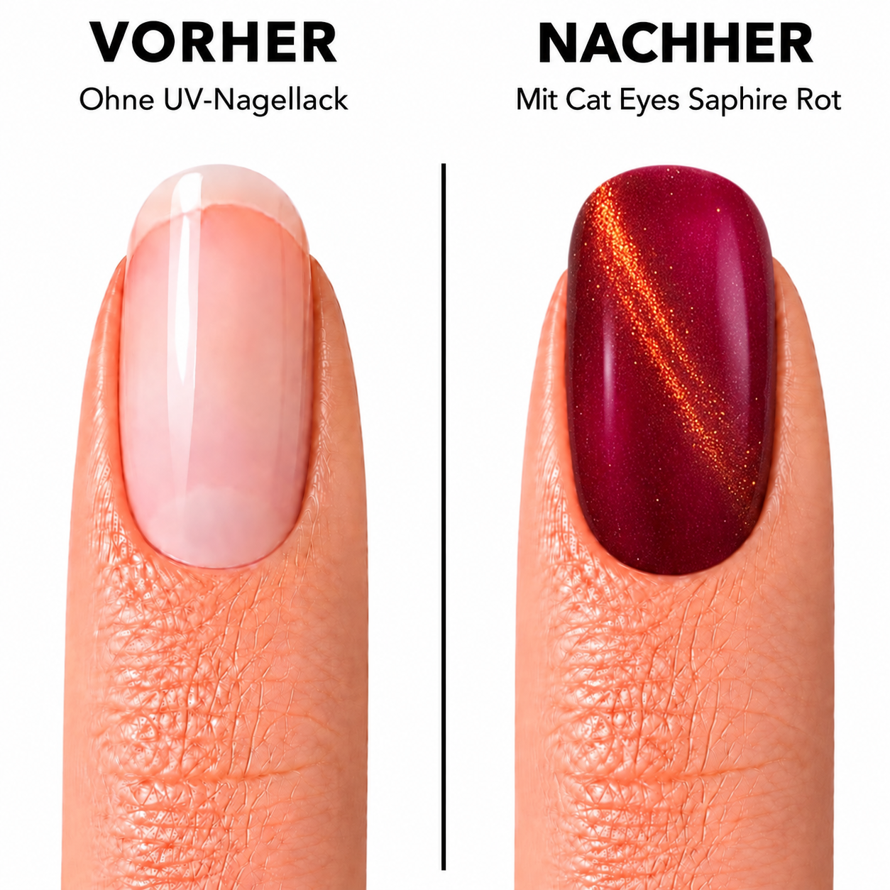 Amelie Nails Cat Eyes Saphire Rot 132* 15ml