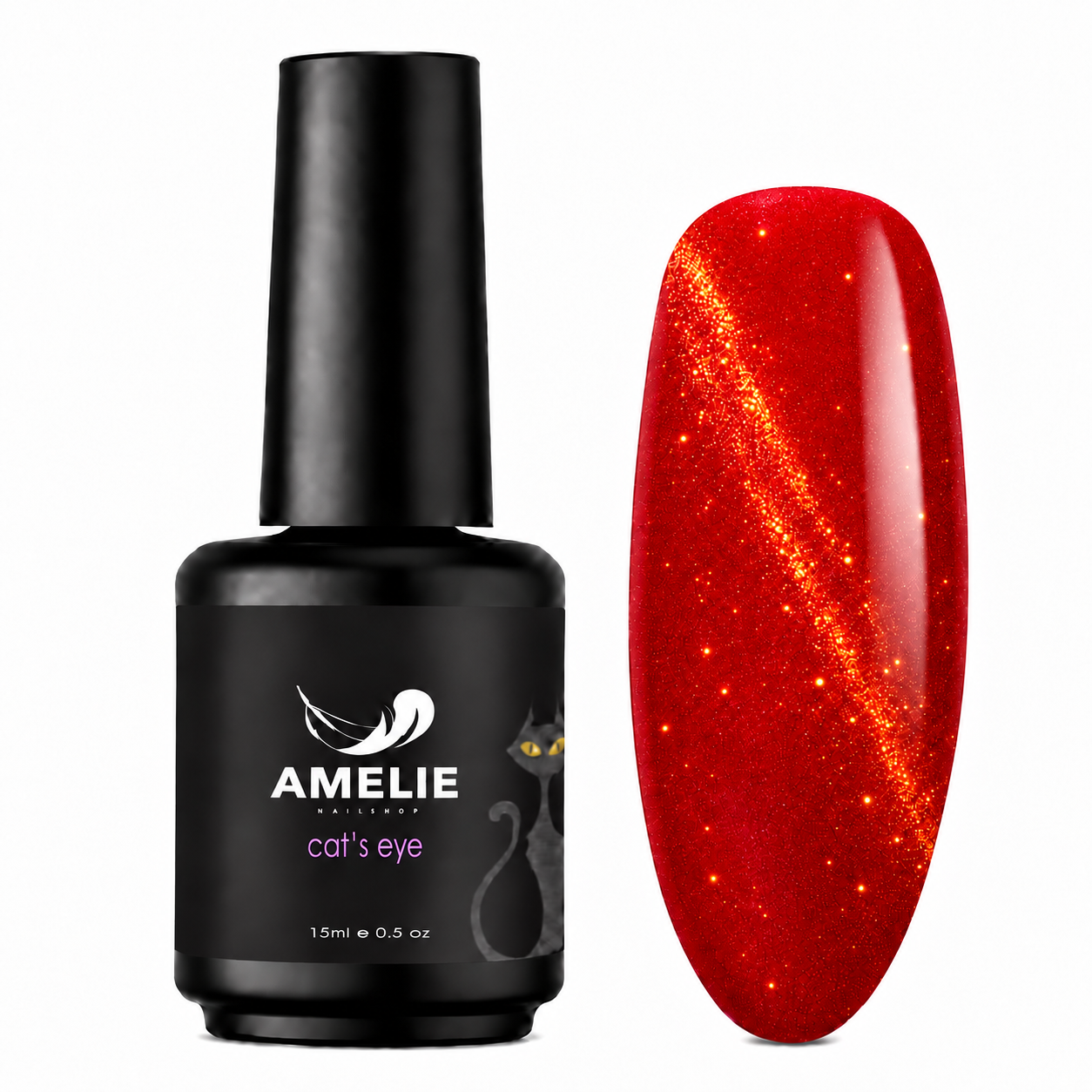 Amelie Nails Cat Eyes Orange 131* 10ml