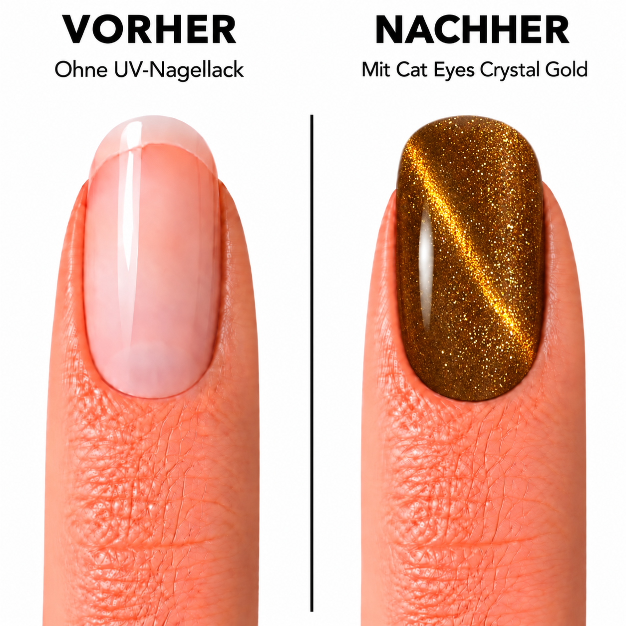 Amelie Nails Cat Eyes Crystal Gold  128* 15ml
