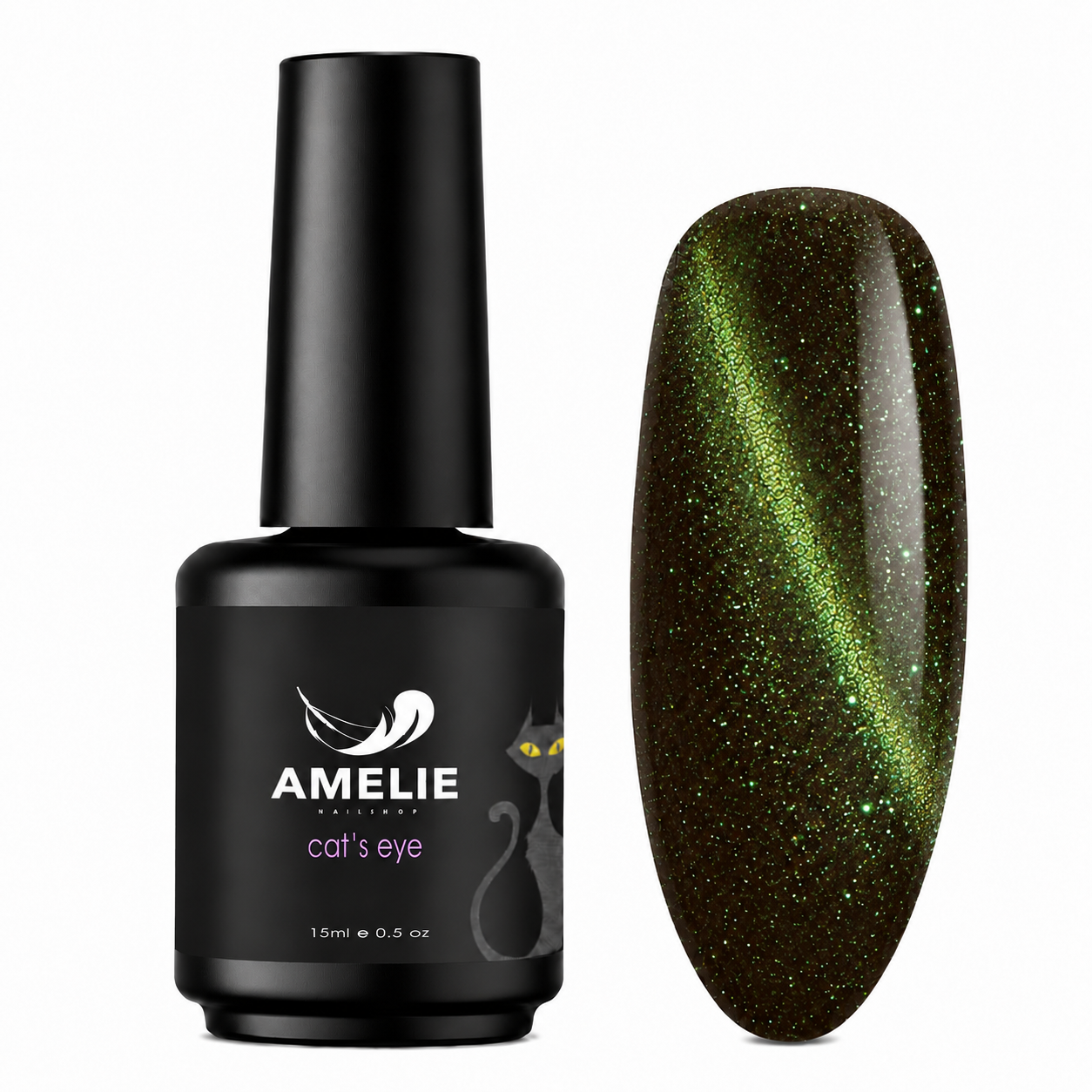 Amelie Nails Cat Eyes Syneth Grün 126* 15ml