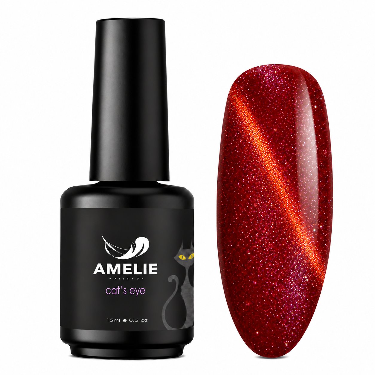 Amelie Nails Cat Eyes Gel Drew Rot 123* 15ml