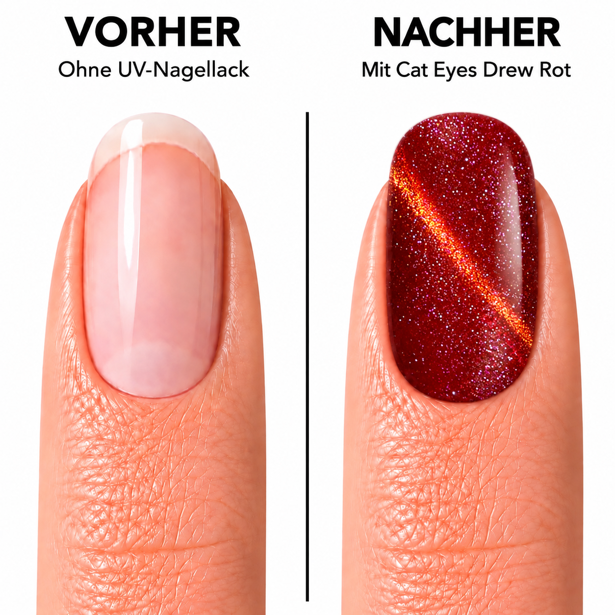 Amelie Nails Cat Eyes Gel Drew Rot 123* 15ml