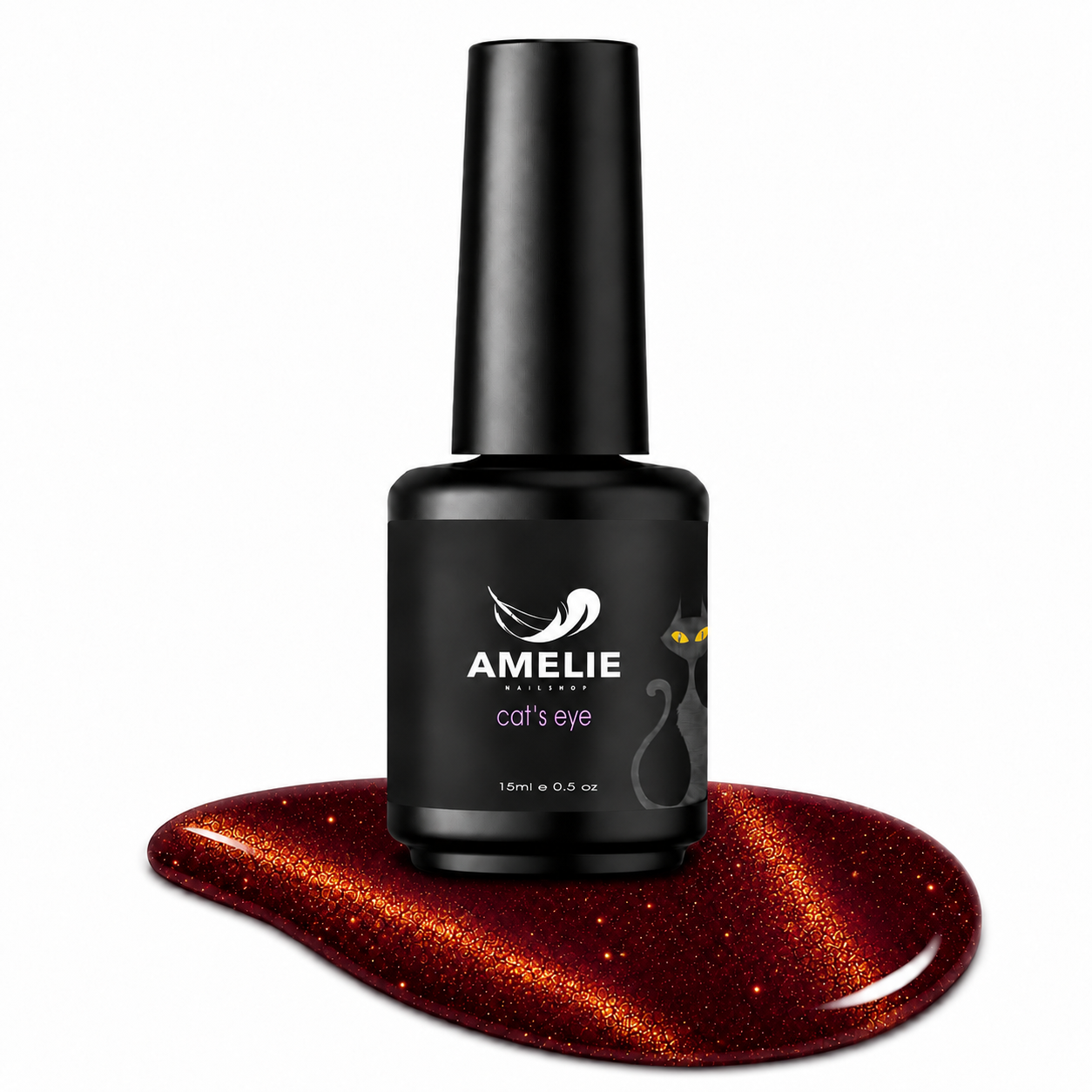 Amelie Nails Cat Eyes Dark Ruby 121* 15ml