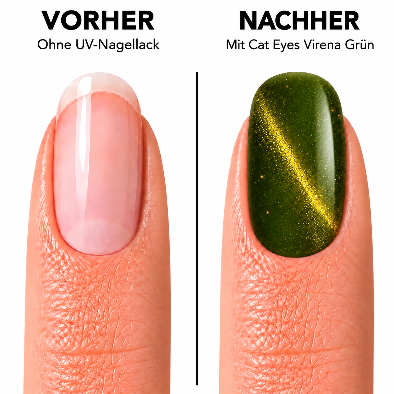 Amelie Nails Cat Eyes Virena Grün 120* 15ml