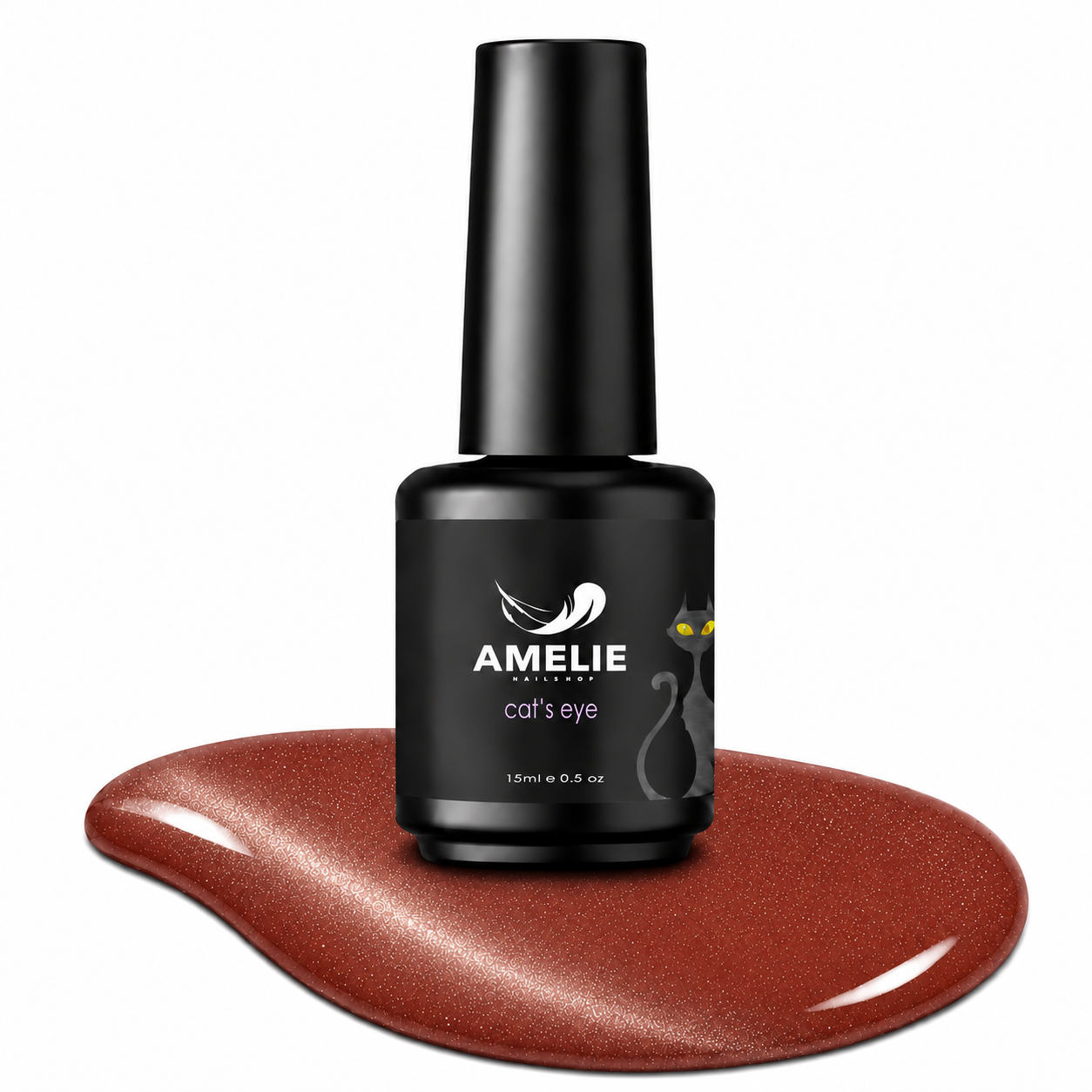 Amelie Nails Cat Eyes Mocca Braun 112* 15ml