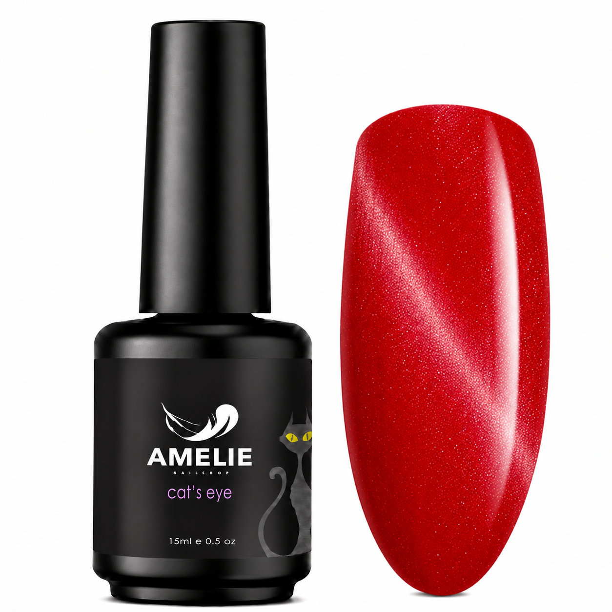 Amelie Nails Cat Eyes Flame Rot 108* 15ml