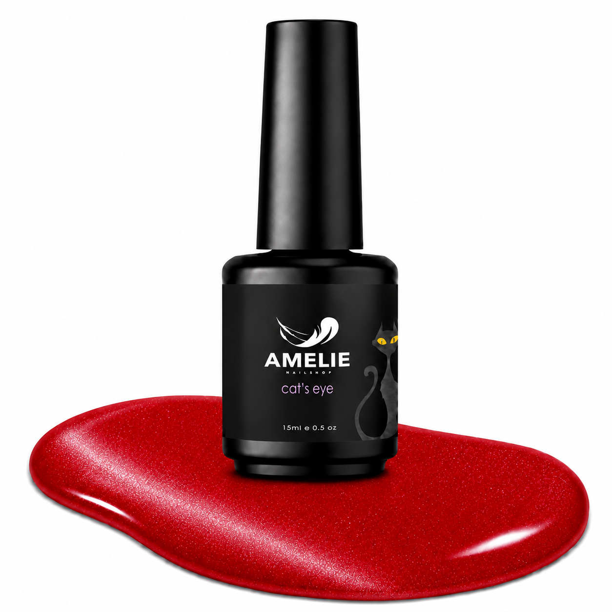 Amelie Nails Cat Eyes Flame Rot 108* 15ml