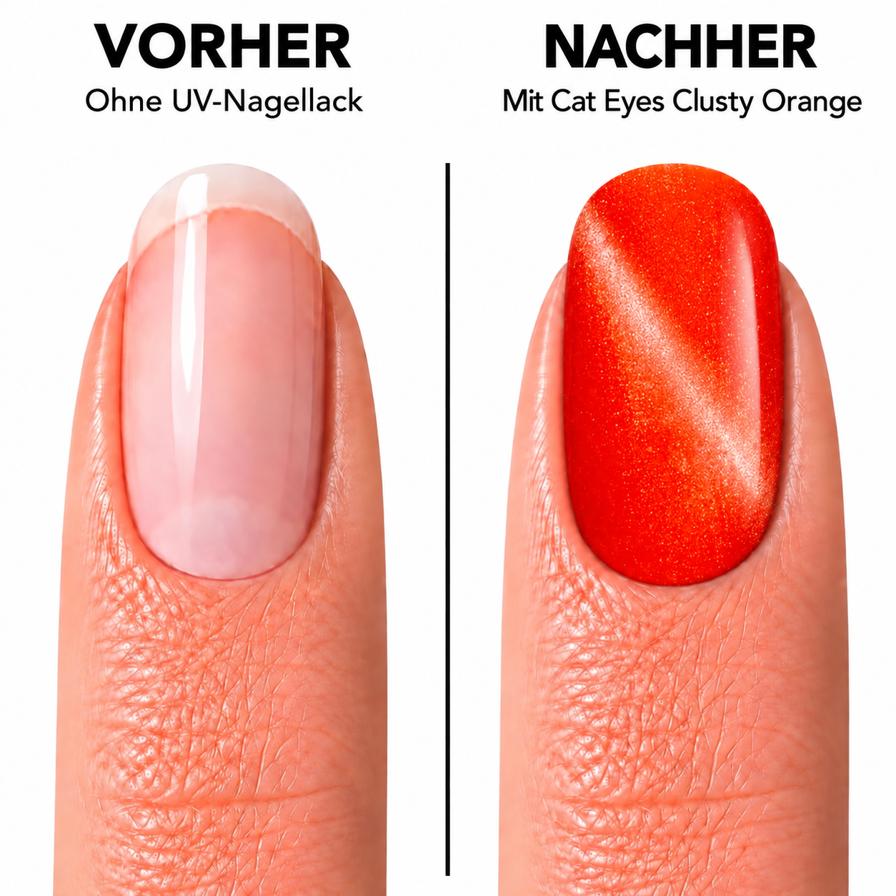 Amelie Nails Cat Eyes Clusty Orange  105* 10ml