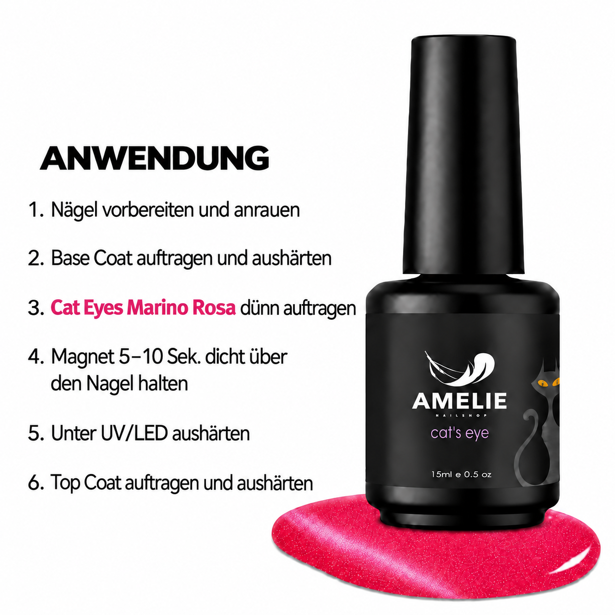 Amelie Nails Cat Eyes 104* 10ml