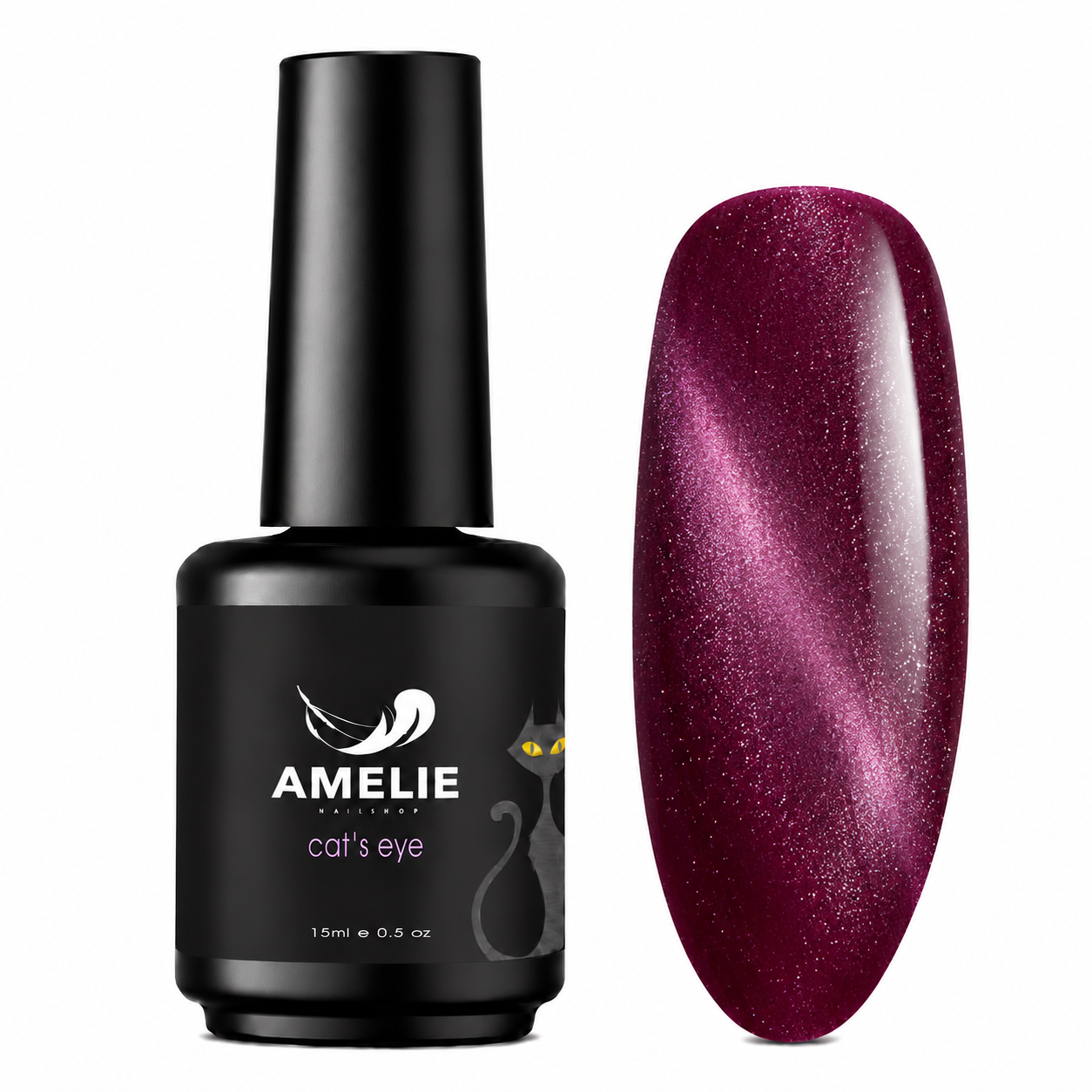 Amelie Nails Cat Eyes Fataly Lila 91* 15ml