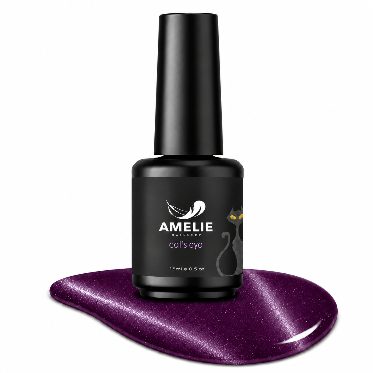 Amelie Nails Cat Eyes Mystic Lila 90* 15ml