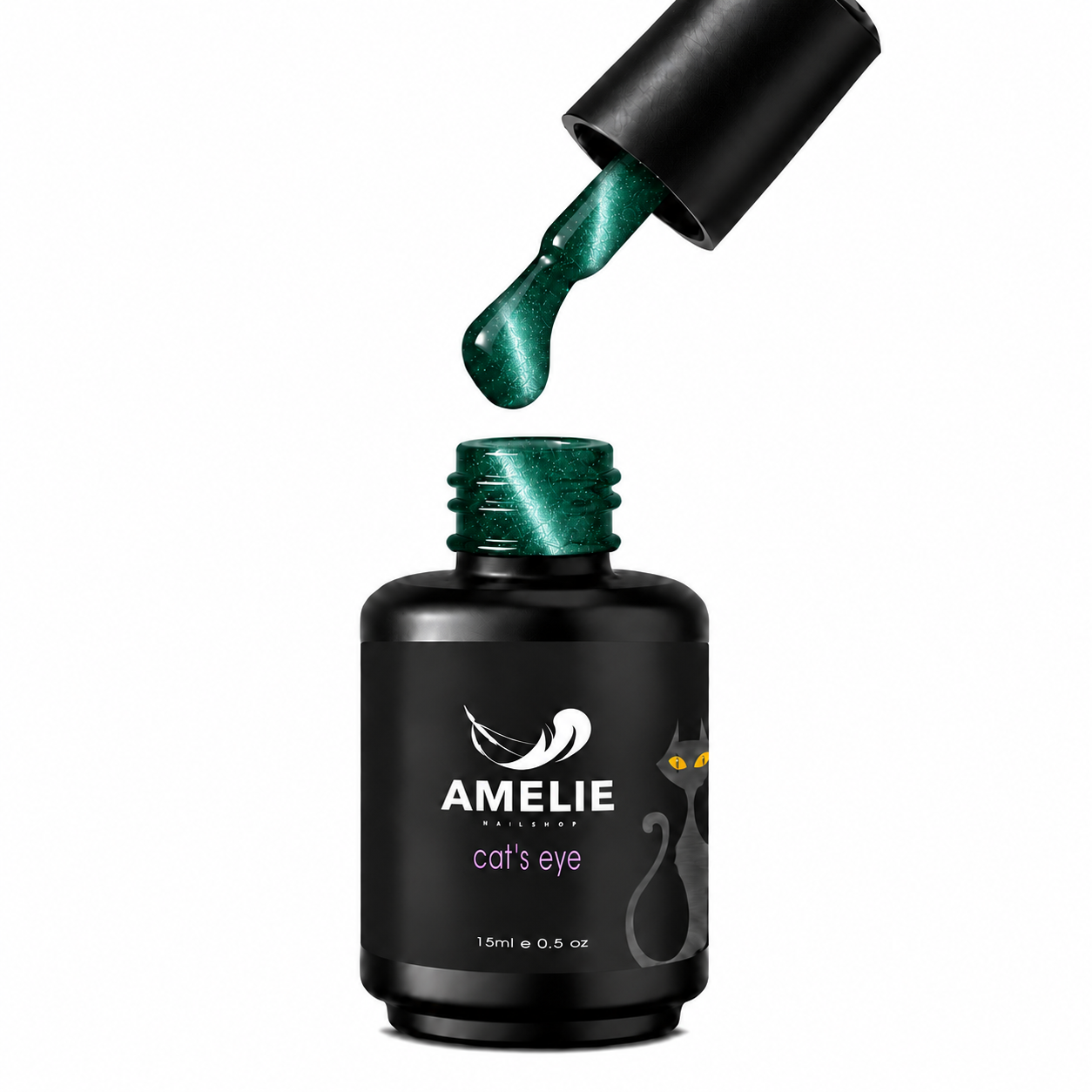 Amelie Nails Cat Eyes Galatic Grün 86* 10ml