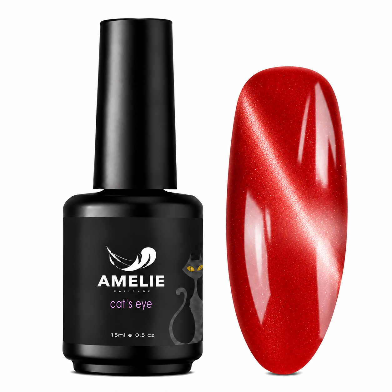 Amelie Nails Cat Eyes Mangoro Rot  81* 15ml