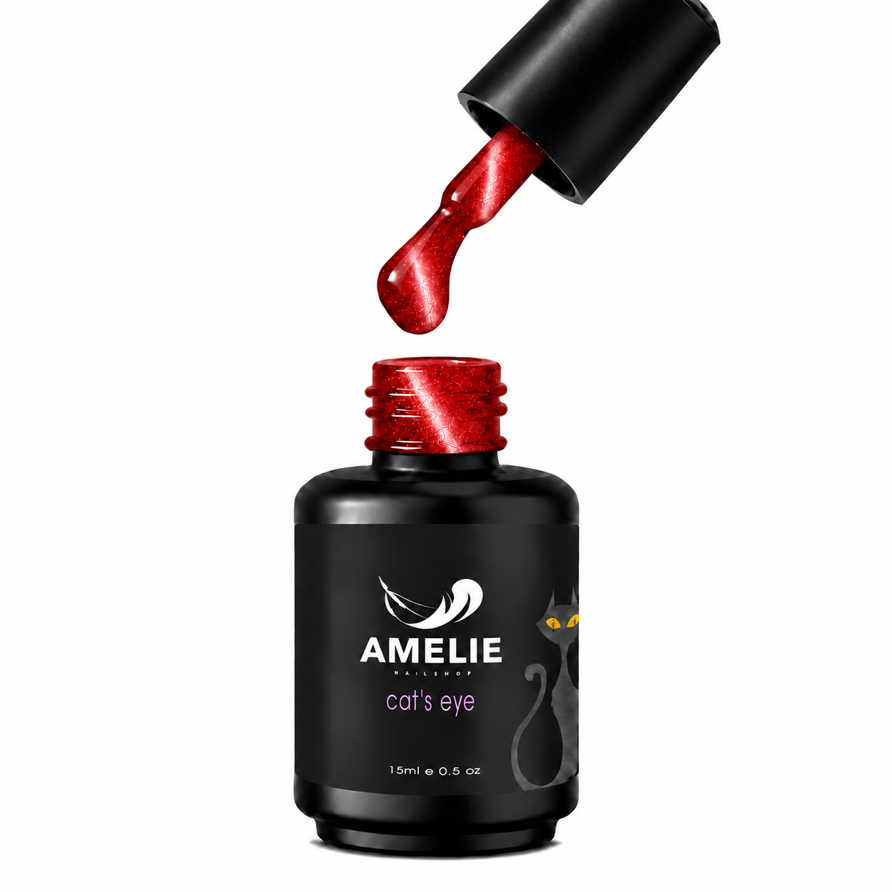 Amelie Nails Cat Eyes Mangoro Rot  81* 15ml