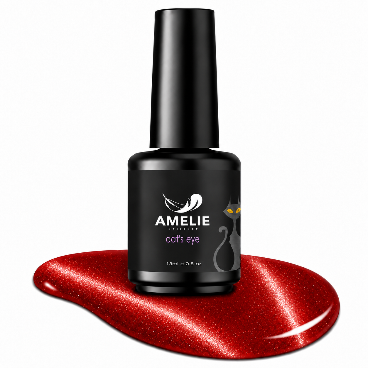 Amelie Nails Cat Eyes Mangoro Rot  81* 15ml