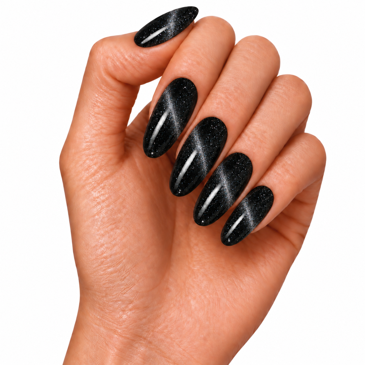 Amelie Nails Cat Eyes Venom Schwarz 80* 10ml