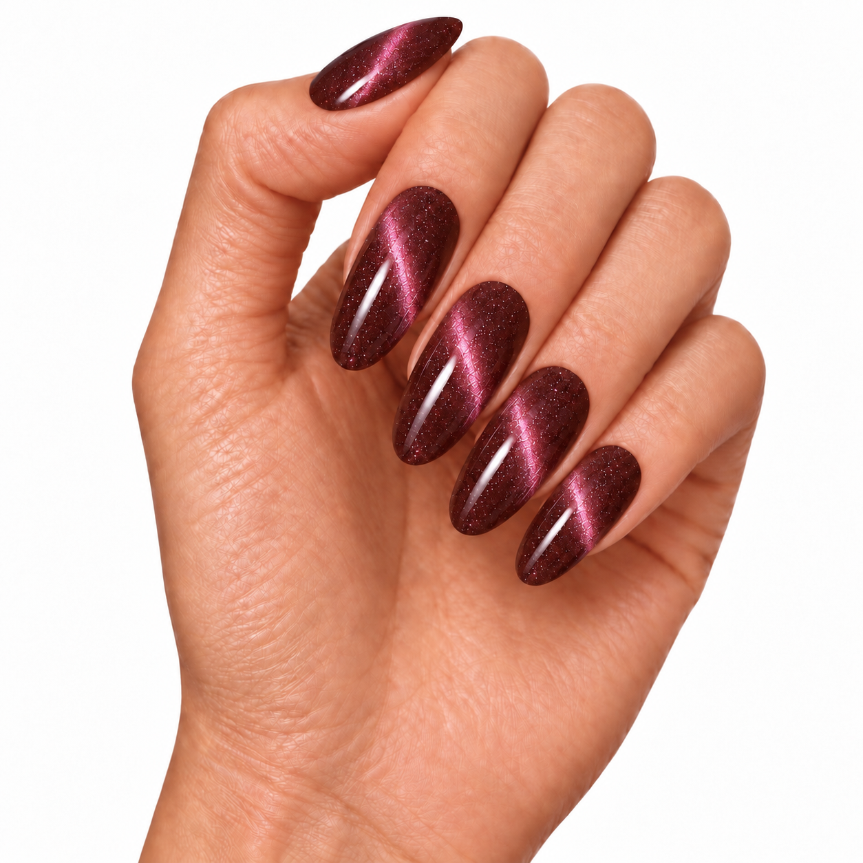 Amelie Nails Cat Eyes Rose Brown  72* 15ml