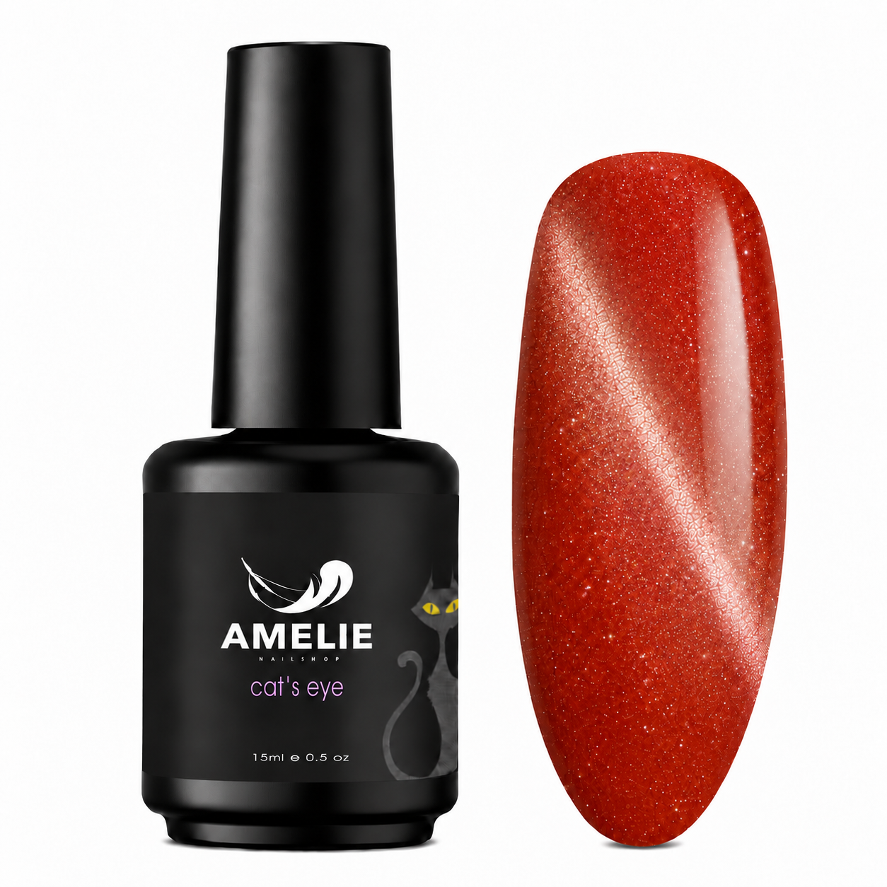 Amelie Nails Cat Eyes Sando Orange 71* 15ml