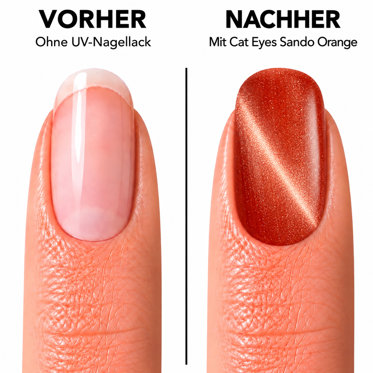 Amelie Nails Cat Eyes Sando Orange 71* 15ml