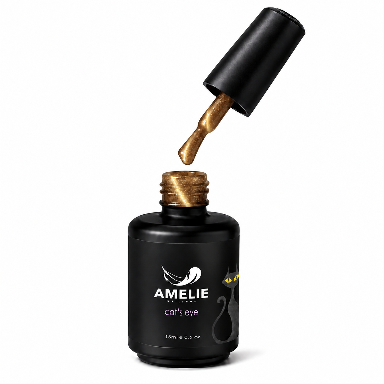 Amelie Nails Cat Eyes Chicano Braun  65* 15ml